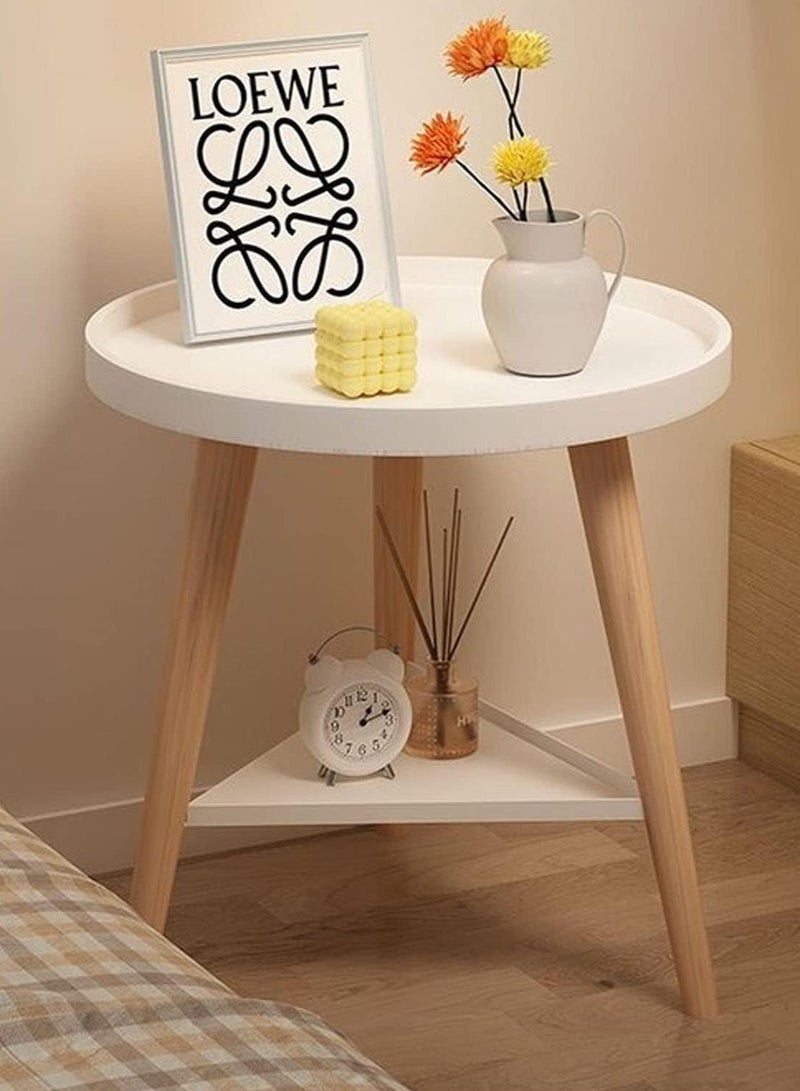 DubaiGallery طاولة صغيرة مستديرة طاولة جانبية للأريكة آلة الشاي طاولة قهوة لغرفة المعيشة أثاث منزلي طاولة قهوة - Image 1