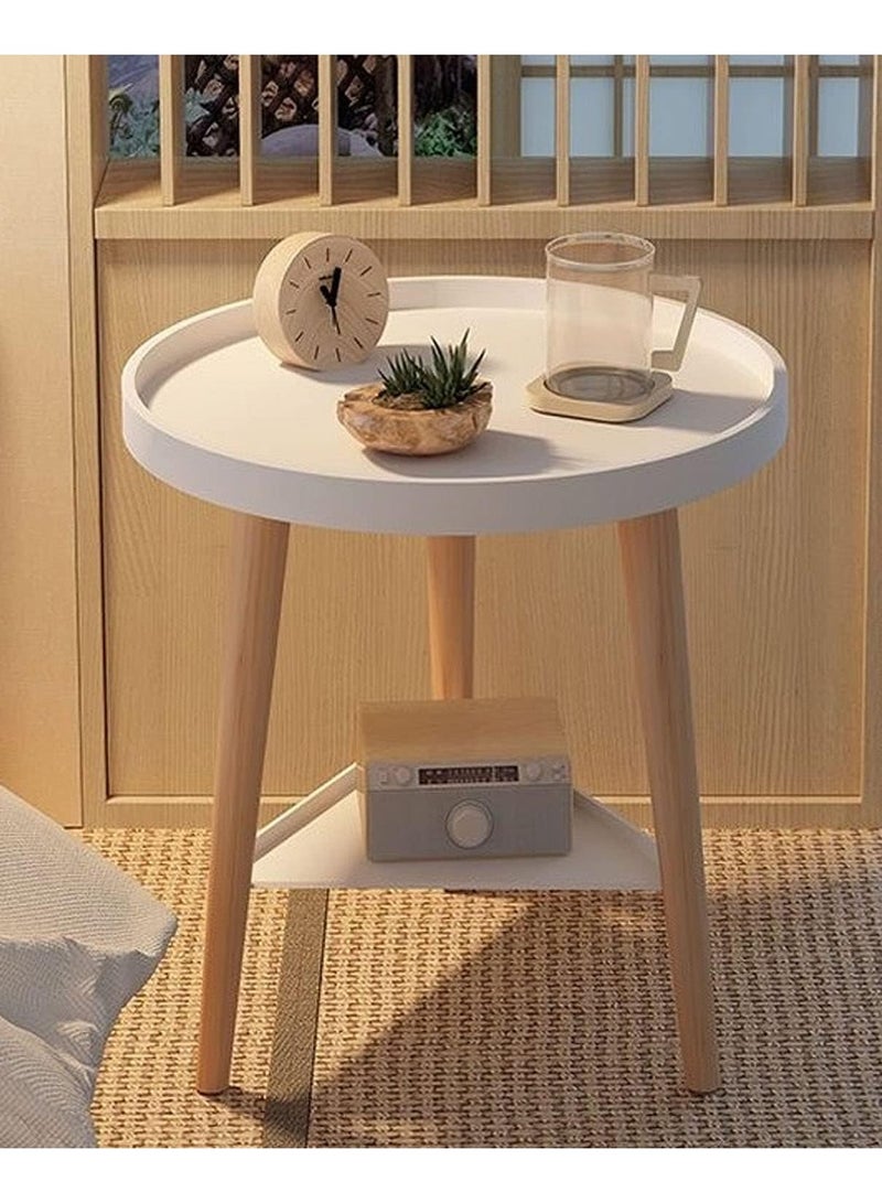 DubaiGallery طاولة صغيرة مستديرة طاولة جانبية للأريكة آلة الشاي طاولة قهوة لغرفة المعيشة أثاث منزلي طاولة قهوة - Image 2