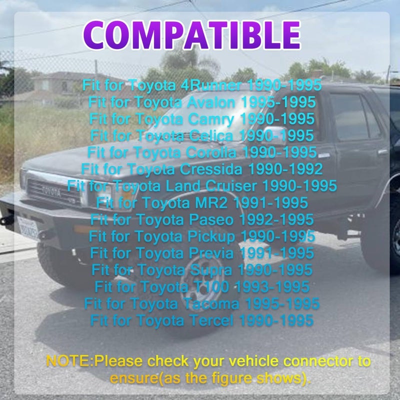 AMHTDOL OBD Adapter for Toyota 17 Pin to 16 Pin OBD2 - Image 2
