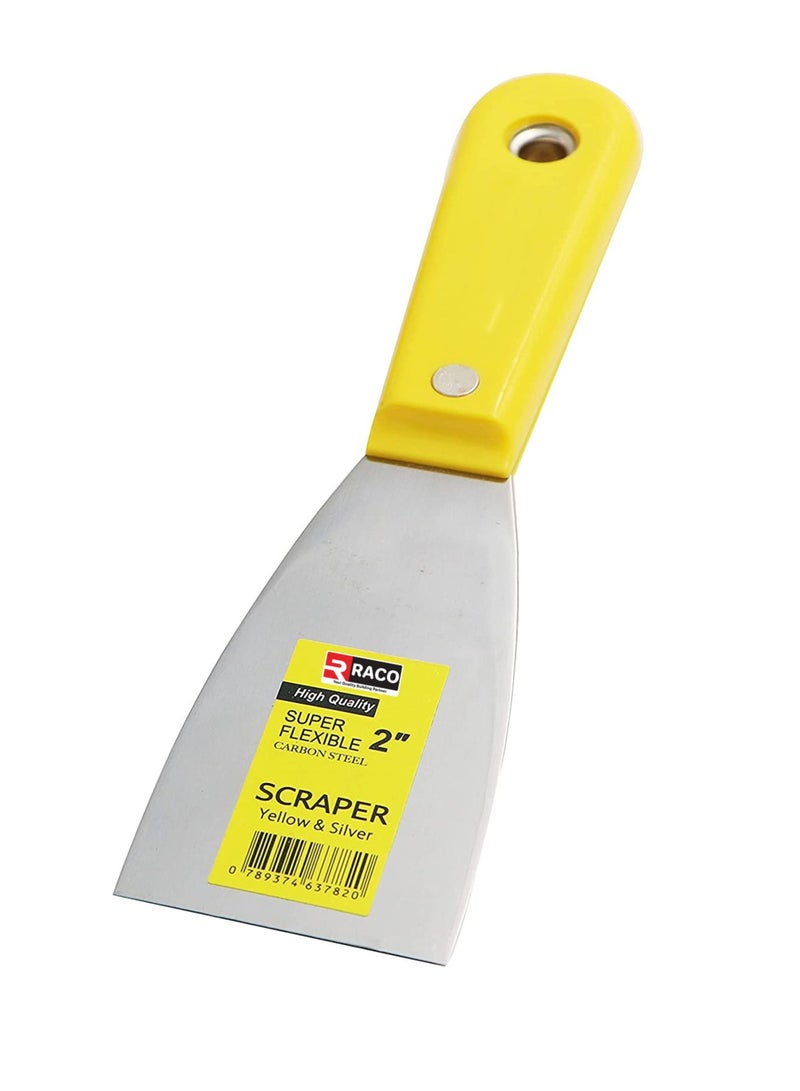RACO RACO TOWER Flexible Joint Knife For Gypsum, Cement, Drywall with Ergonomic Handle, Filler Knife, Paint Removal Scraper, Strong Durable Built for Decorating, Finishing, Plastering, Filling, 2 inch  - Image 1
