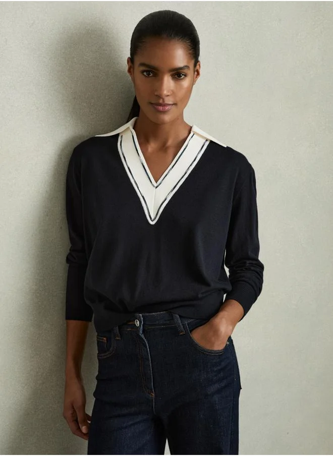 REISS Cricket Jumper