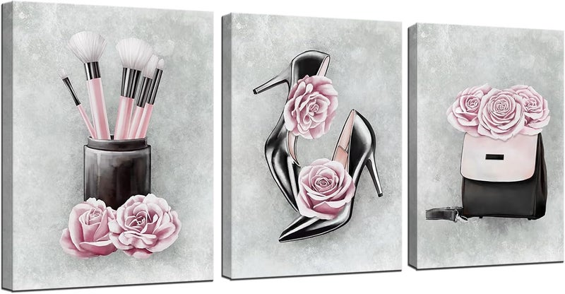 iHAPPYWALL 3-Piece Fashion Canvas Wall Art - Image 1