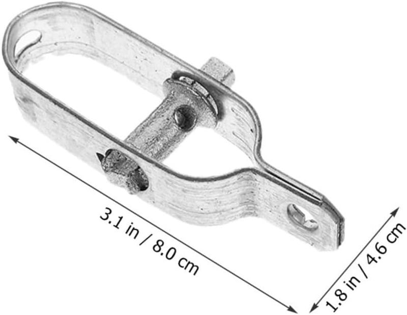 2Pcs Heavy Duty Wire Rope Tighteners 4mm Steel Construction for Garden Fencing and Secure Tightening - Image 3