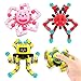 ASIOWELY Transformable Fidget Spinner Toys for Kids and Adults3 PCS Sensory Toy for Boys Girl ADHD Stress ReliefEaster Basket Stuffers Gifts Fingertip Gyros Birthdays Travel Party Favors for Teens - Image 2