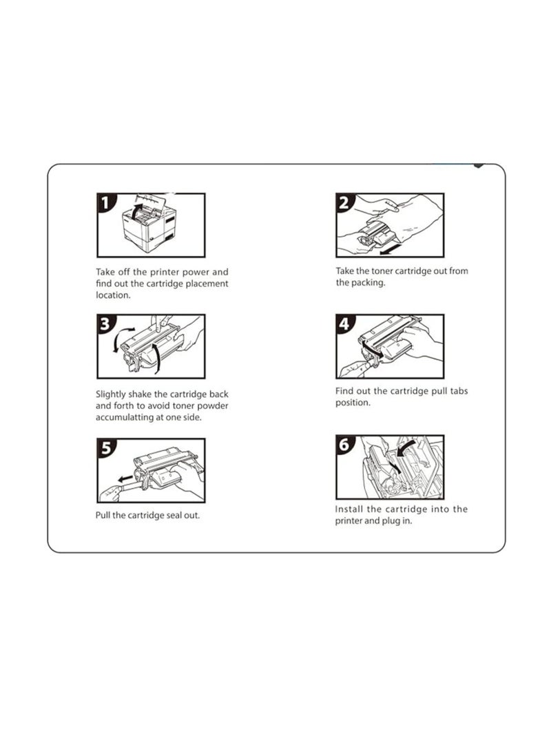 Terabyte 507A Toner Cartridge CE403A Compatible For Laser Jet Enterprise 500 Color M551n M525f M525dn M570M 575f Printer 403A 507 (CE403A(Magenta)) - Image 2