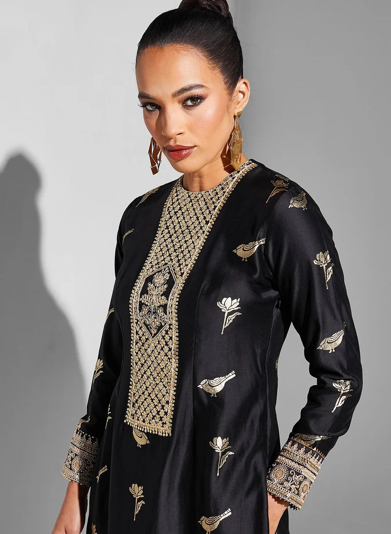 masaba Printed Side Slit Kurti
