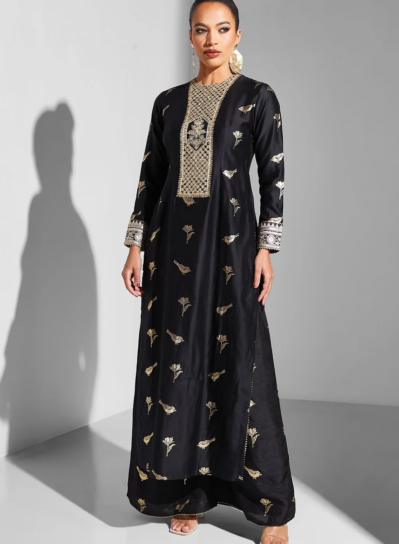 masaba Printed Side Slit Kurti
