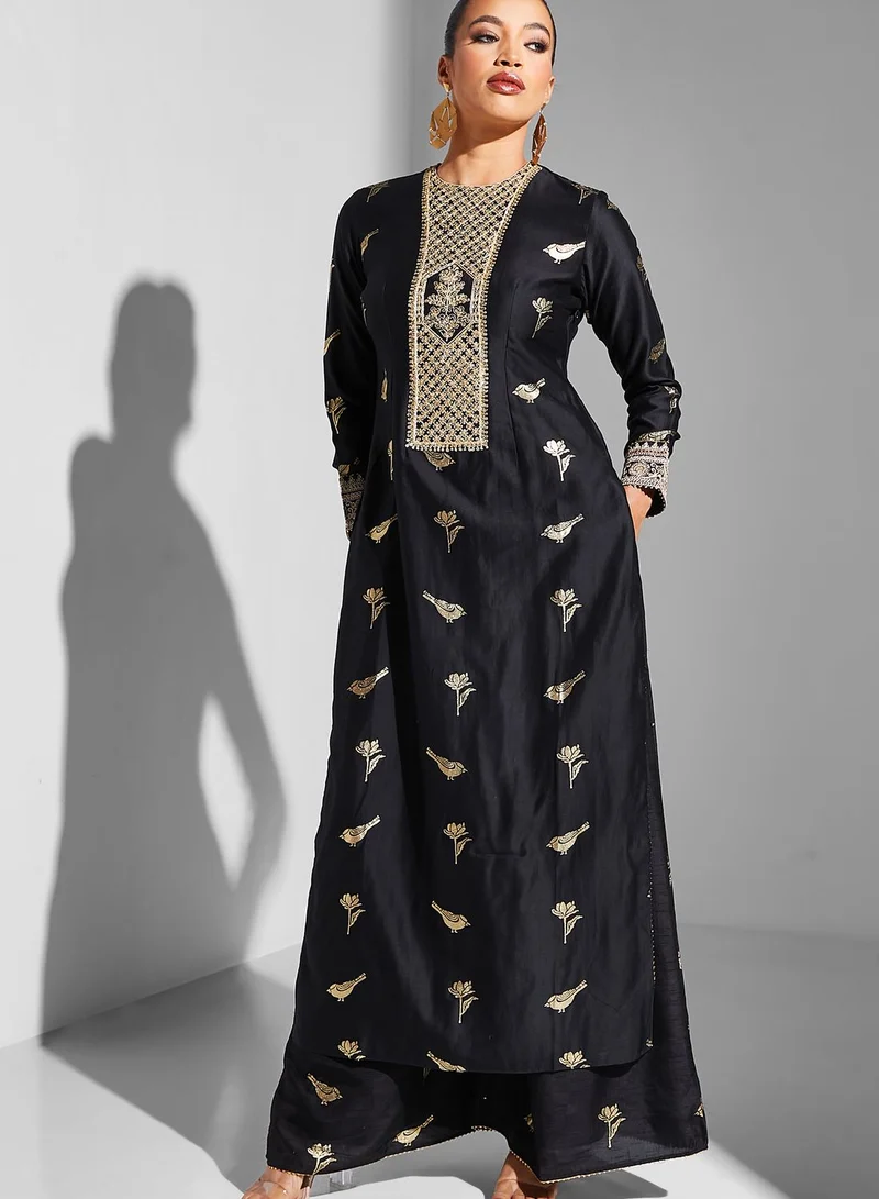masaba Printed Side Slit Kurti