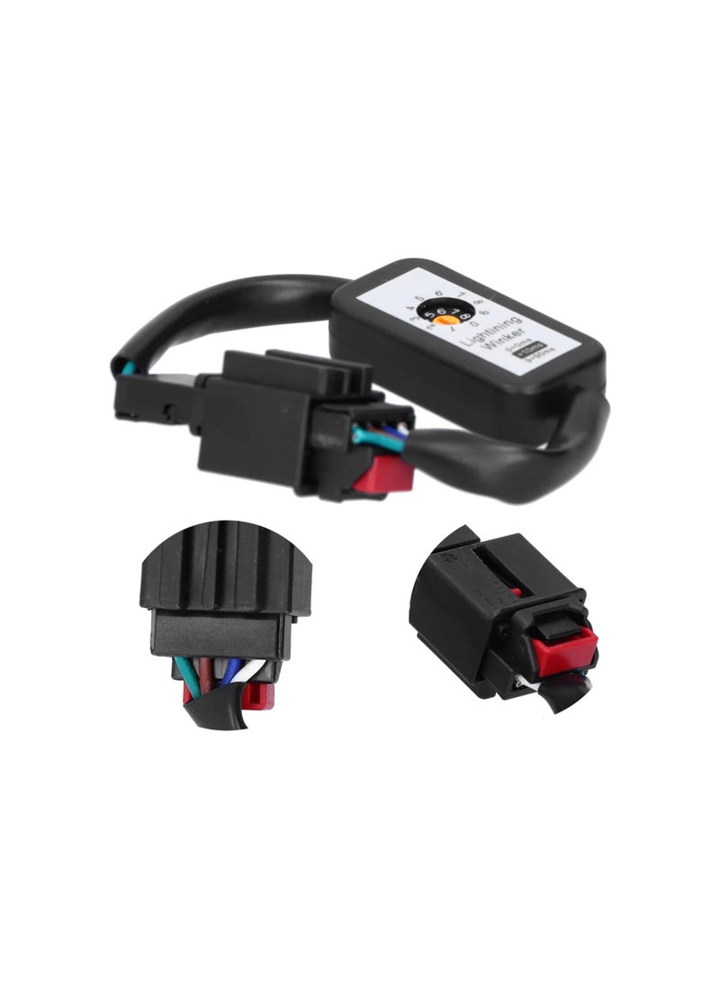 Generic - LED Tail Lights Dynamic Turn Signal Adapter Harness Plug and Play 4Pin Blinker Module Kits Fit for Mk7 PreFacelift 20132016 - Image 1