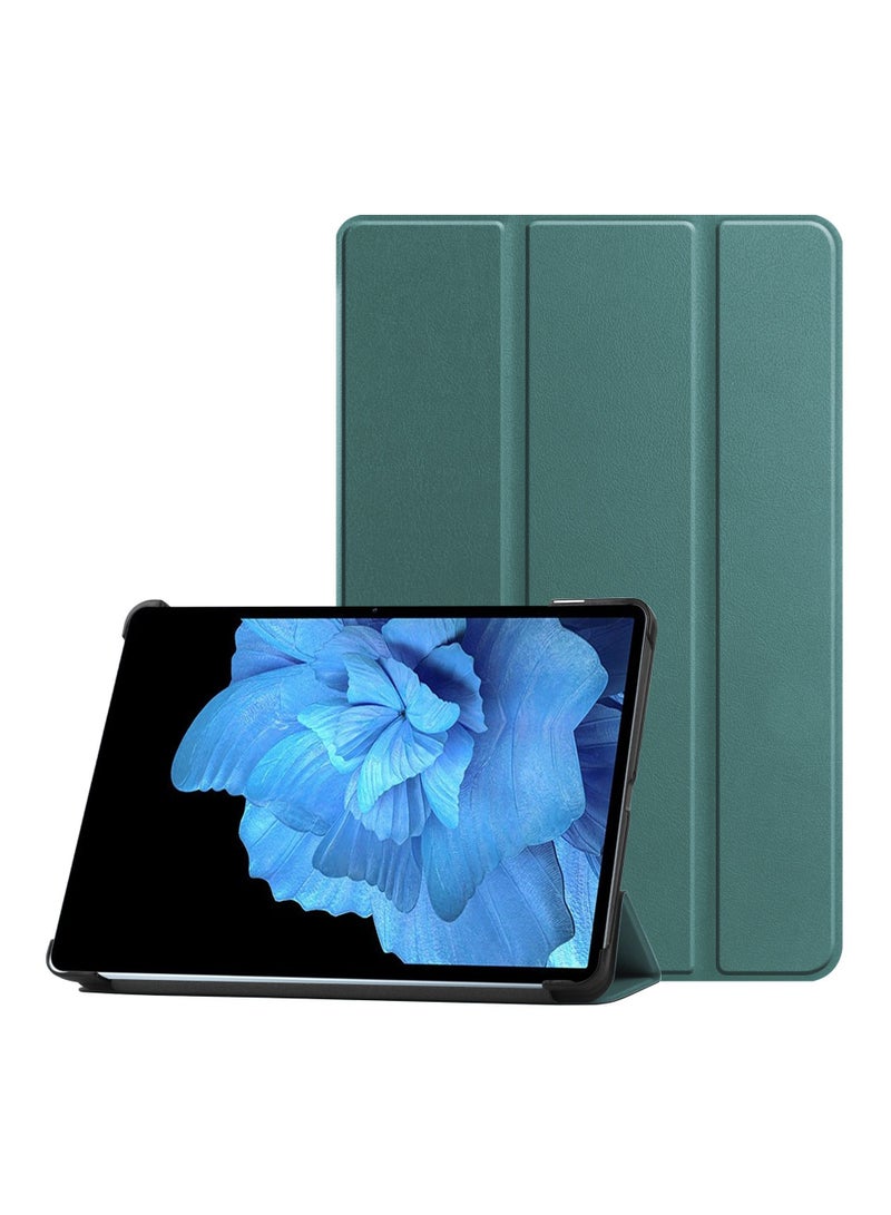 عام غلاف مناسب لـ Huawei Matepad Mini 8.8 inch 2025، غطاء وقائي بسيط مع حامل ثلاثي الطي، رفيع وخفيف ومقاوم للسقوط