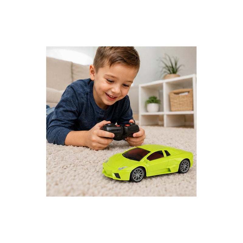Model car RC Play Zone | RC Model Car Toy for Kids, Green Sports Racing Car - Image 3
