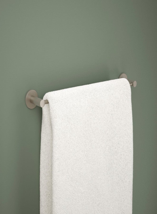 Peerless PA647-18BN Precept 18 inch Towel Bar, SpotShield Brushed Nickel - Image 2