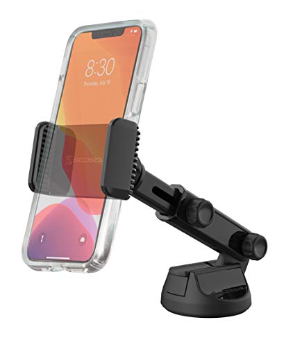 Scosche UH4WDEX2SP Extendo Mount Car Phone Holder Windshield Dashboard StickGrip Base Telescoping Adjustable Arm Black - Image 3