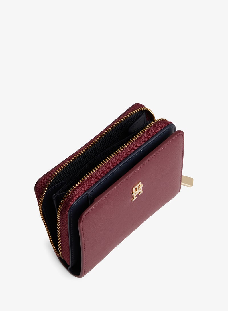 TOMMY HILFIGER Icon Medium Zip Around Flap Wallet - Image 4