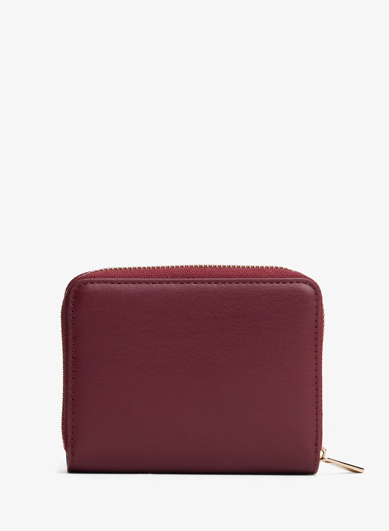 TOMMY HILFIGER Icon Medium Zip Around Flap Wallet