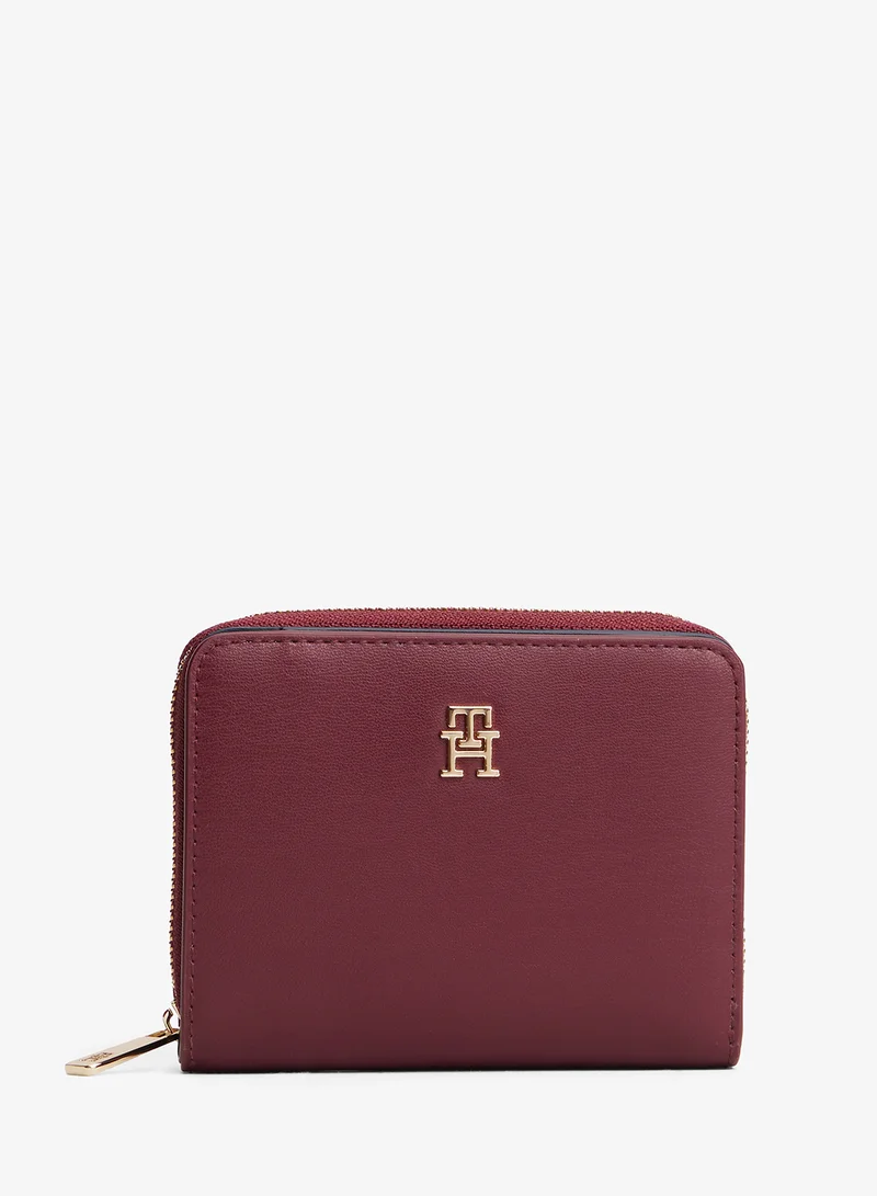 TOMMY HILFIGER Icon Medium Zip Around Flap Wallet