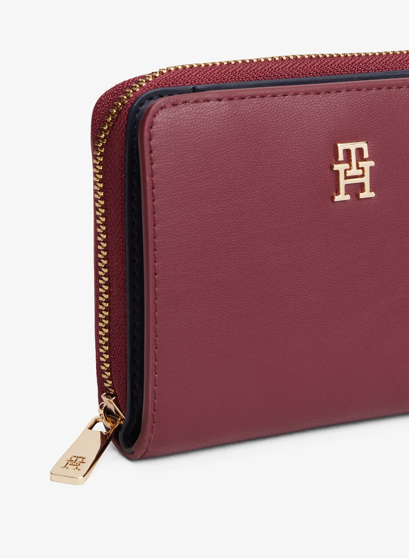 TOMMY HILFIGER Icon Medium Zip Around Flap Wallet - Image 3