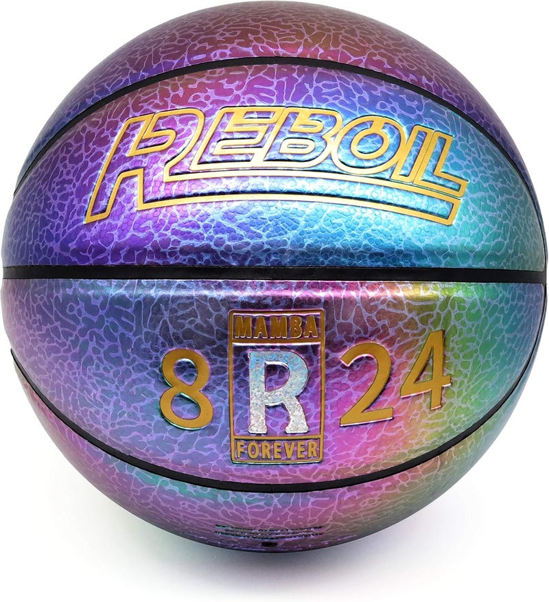 REBOILPHASE Mamba Spirit Leather Basketball (Size 3~7)-Kids Basketball, Small Basketball, Youth Basketballs, Basketball Gift - Image 2