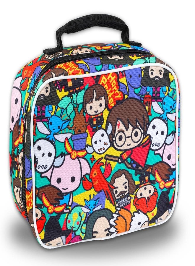 Harry Potter Lunch Box Bundle for Kids - Insulated Bag, Water Bottle, Stickers | For Boys and Girls - Image 2