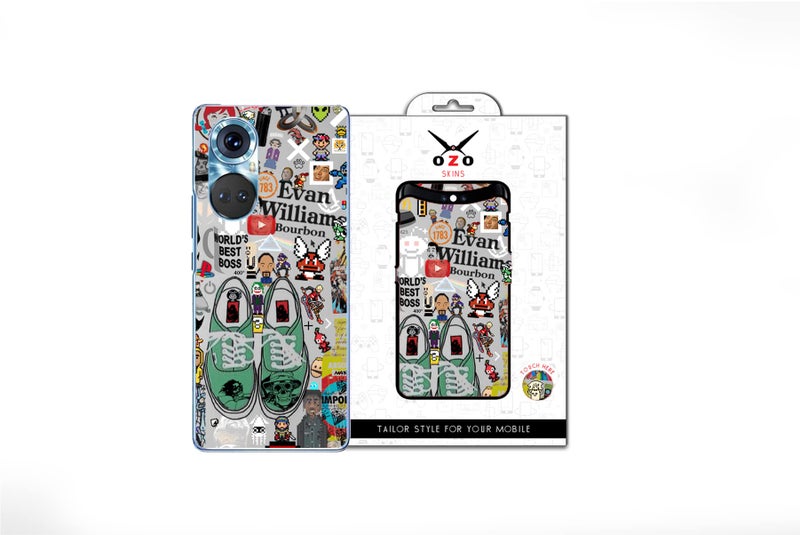 OZO Mobile Phone Cases OZO Skins Vans Gary Stickers (SE142VGS) for Huawei Nova 9 - Image 1