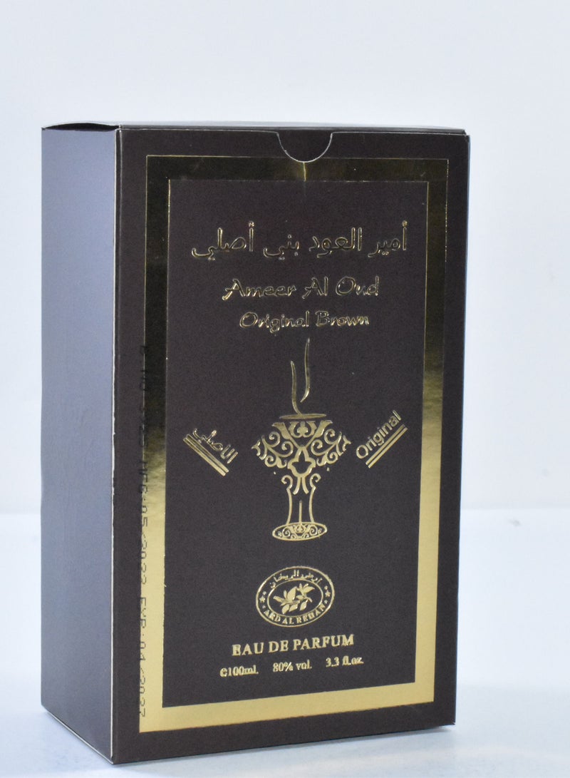 أرض الريحان امير العود بني اصلي 100 مل EDP - Image 3