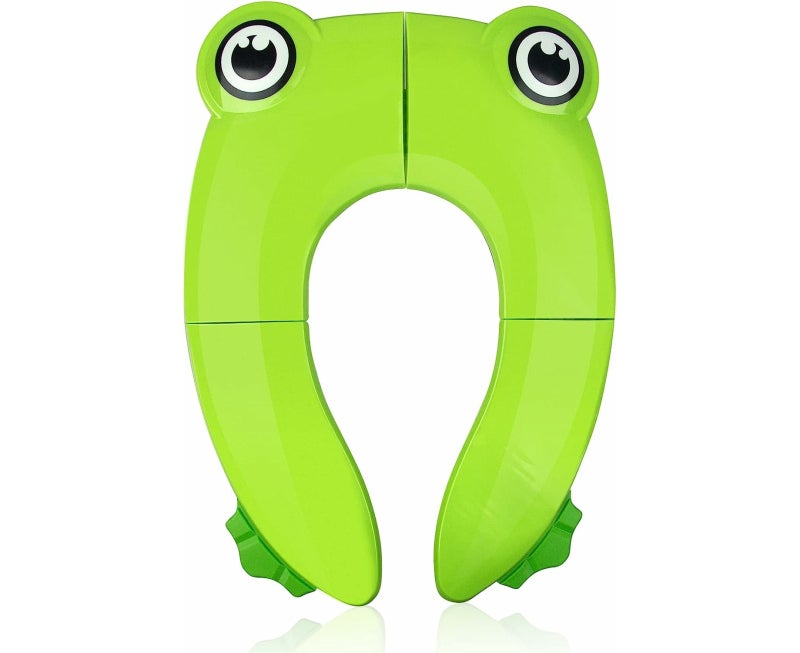 Green Frog Portable Foldable Potty Training Seat - Image 1