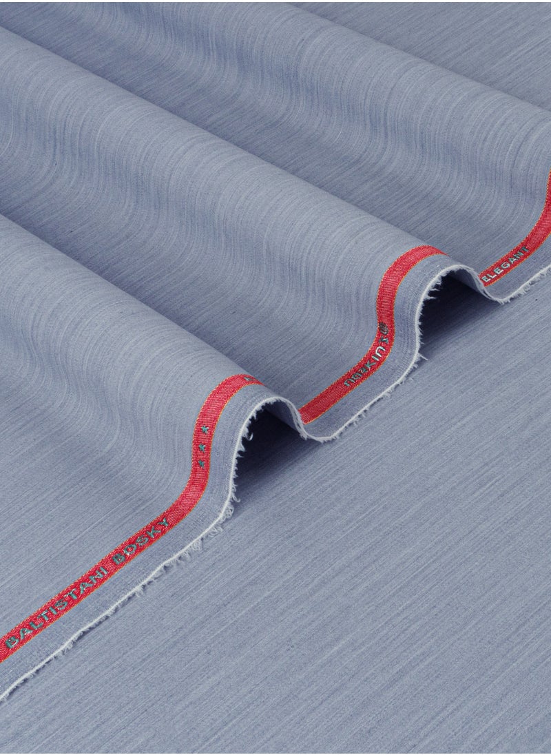 Narkin's Baltistan Bosky - Unstitched Kandura Fabric - Summer Blended (Ice Grey) 