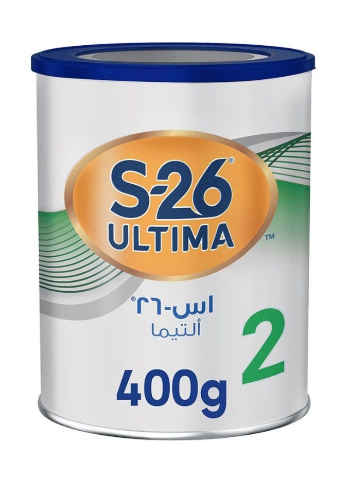 تركيبة إس-26 ألتيما للمرحلة الثانية للمتابعة 400 غرام (من 6 إلى 12 شهرًا) - تغذية متطورة للأطفال الرضع النامين