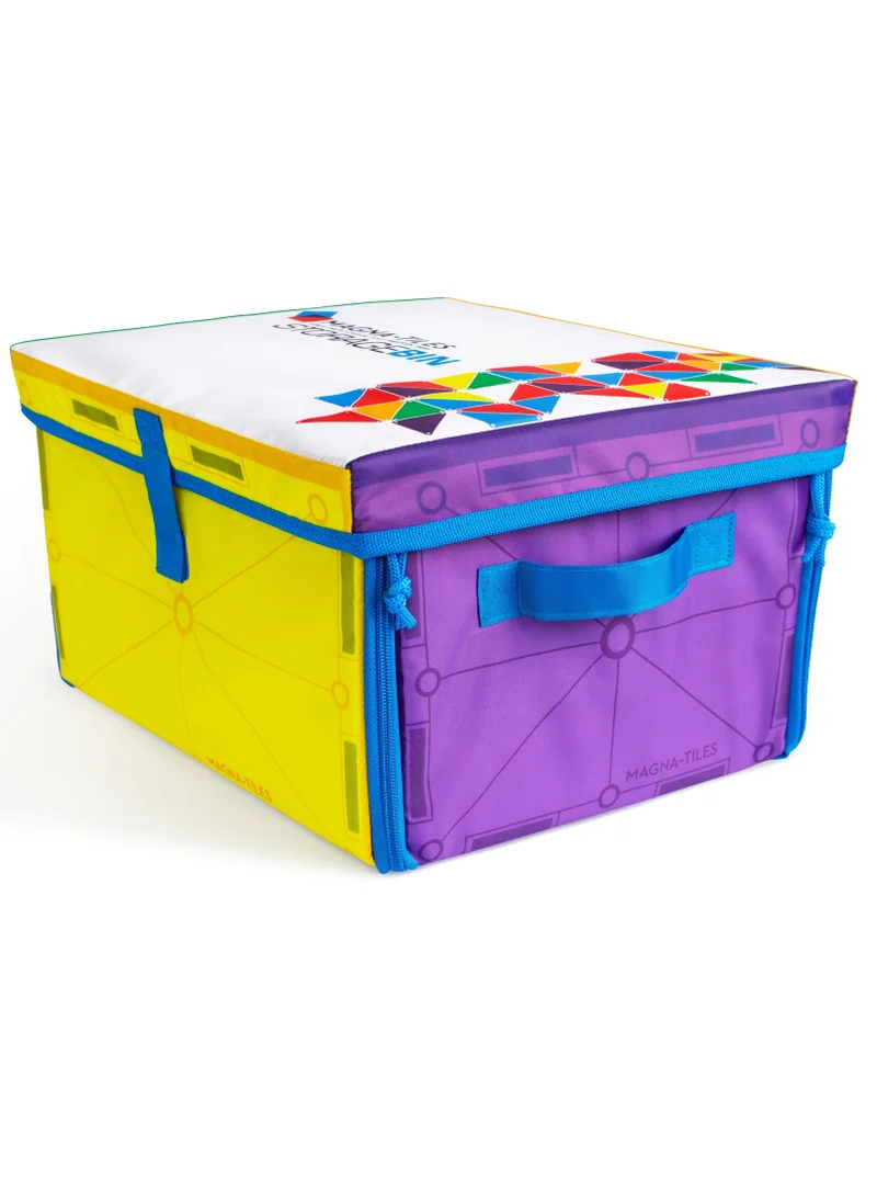 MAGNA-TILES Storage Bin and Interactive Play Mat