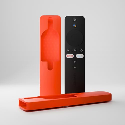 ZdalaMit Silicone Tv Remote Cover Compatible with Xiaomi Mi TV Voice Model 4X (65,55,50,43 inch)/4A (40 inch) Protective Case (Remote Not Included) (Yellow) - Image 5
