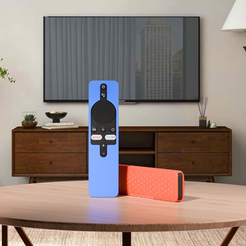 ZdalaMit Silicone Tv Remote Cover Compatible with Xiaomi Mi TV Voice Model 4X (65,55,50,43 inch)/4A (40 inch) Protective Case (Remote Not Included) (Yellow) - Image 3