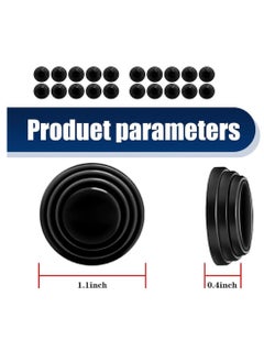 RATSAW 40 PCS Car Door Shock Absorber Pads Universal Dot Anti Collision Car Door Protector Stickers Vehicle Bumper Protector for Cars  - Image 5