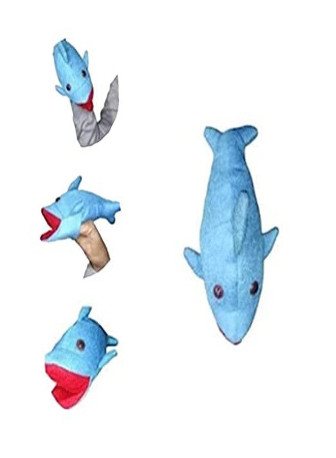 VARUSH Wild Animals & Birds Storytelling Hand Puppets/Hand Puppets for Kid's Learning Playing (Fish) - Image 1