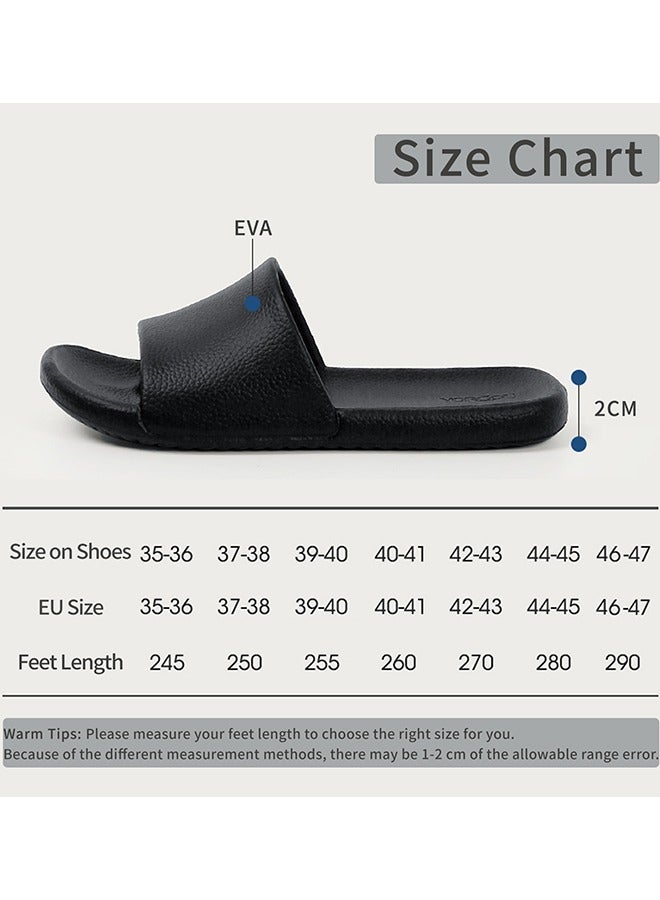 YORGOU Big Size Slippers For Men and Women Non-Slip Quick Drying Shower Shoes Comfortable And Soft Sole. - Image 2