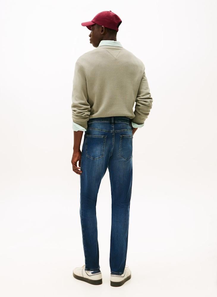 TOMMY JEANS Austin Faded Slim Tapered Leg Jeans - Image 2