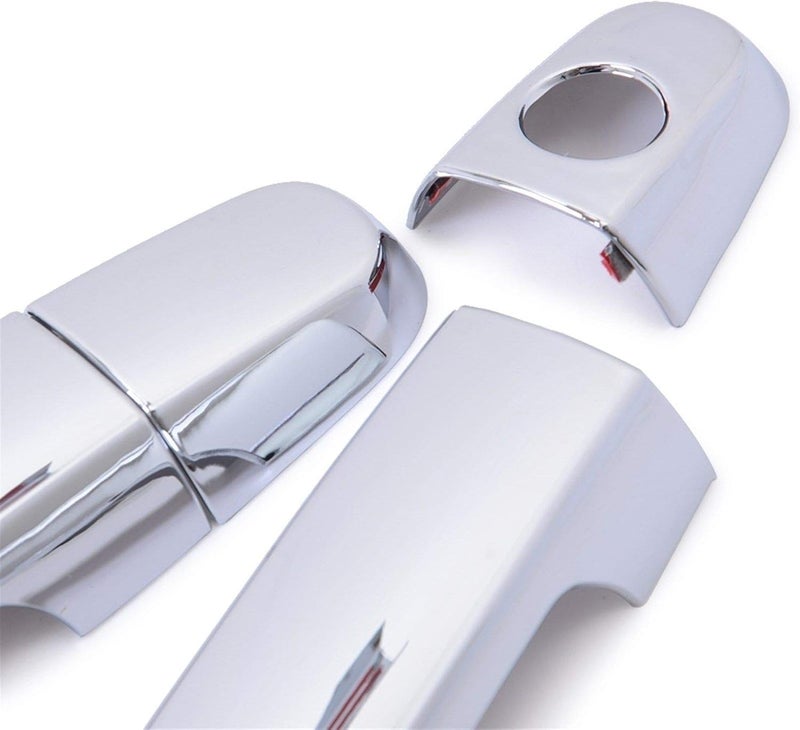 DEMULAX ABS Chrome Side Door Handle Cover for Toyota Yaris - Image 4