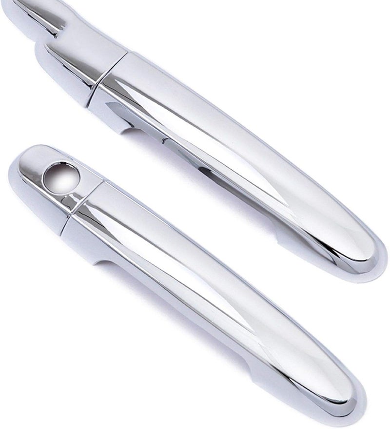 DEMULAX ABS Chrome Side Door Handle Cover for Toyota Yaris - Image 5