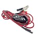 Bstenky 1Pcs 82 Feet SAE to Alligator Clips Clamps Wire Harness with OnOff Switch Quick Disconnect Extension Cord for 12V Motorcycle Car ATV UTV PumpLawn and Garden Sprayers - Image 2