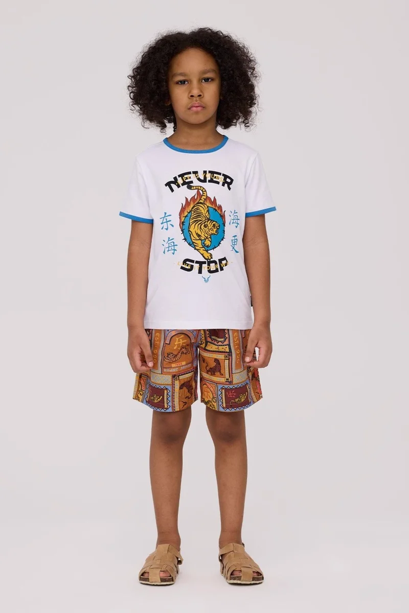 NEBBATI - Invalid brand Bg Store Boy White T-shirt