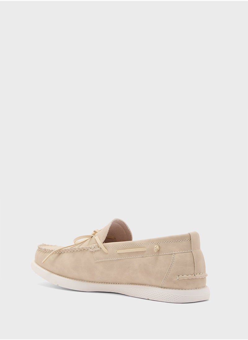 Robert Wood - Suede Boat Shoes - Image 1