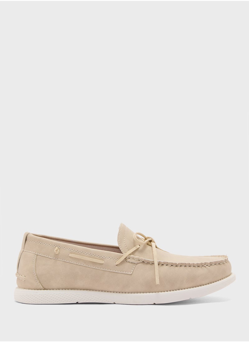 Robert Wood - Suede Boat Shoes - Image 1