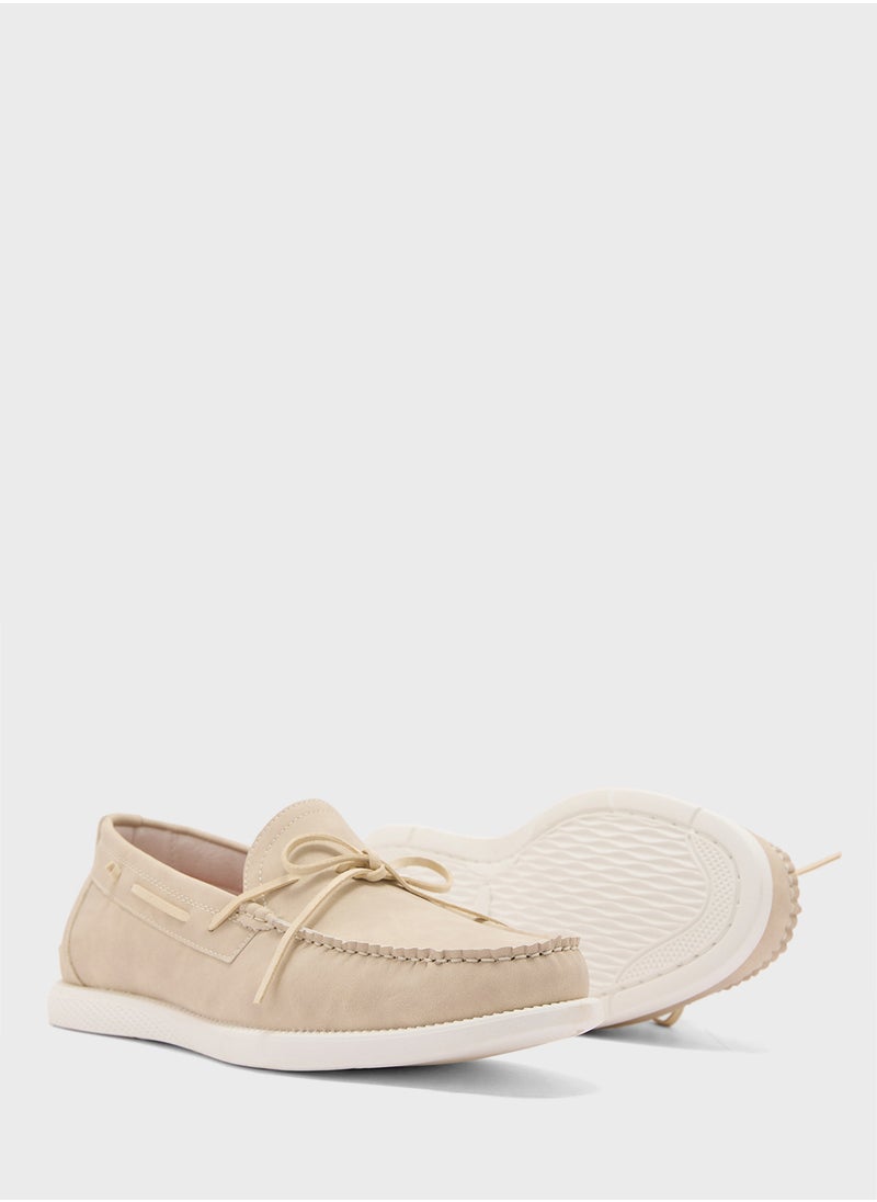 Robert Wood - Suede Boat Shoes - Image 1