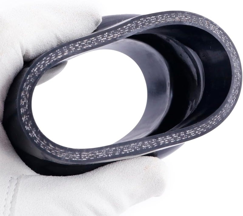 OHOB-COOL 4" (102mm) ID Hump Coupler Silicone Straight Reinforced Hose - 4-ply Turbo/Intercooler/Intake Piping - Image 3