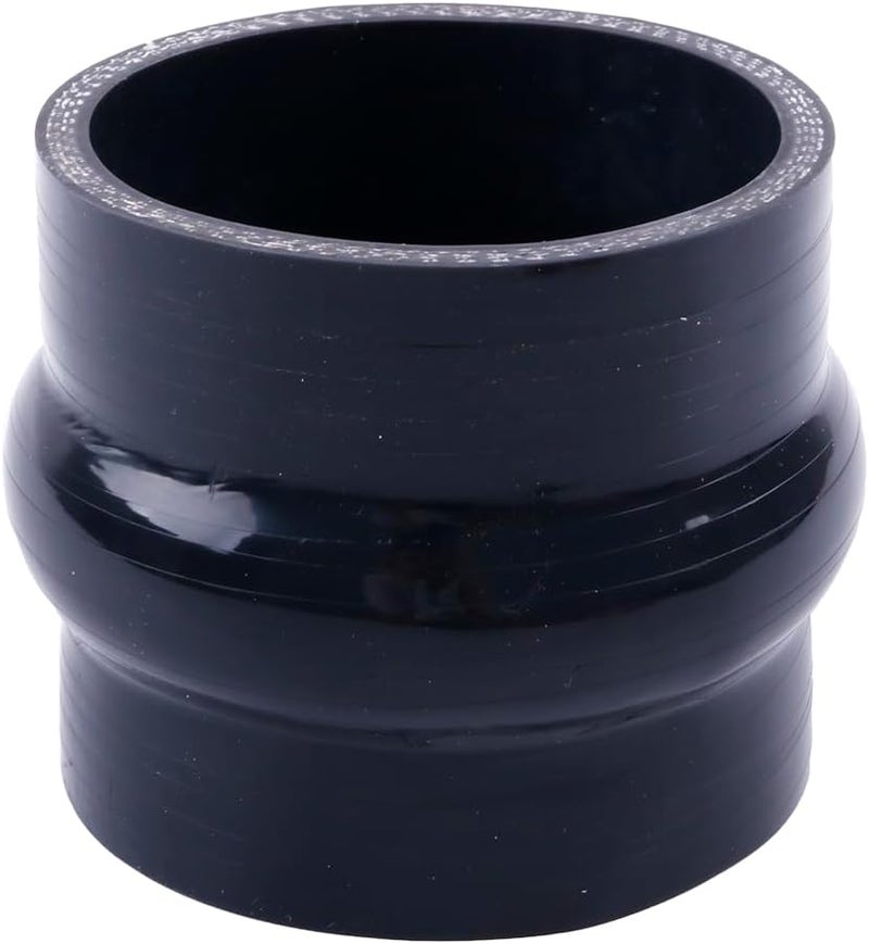 OHOB-COOL 4" (102mm) ID Hump Coupler Silicone Straight Reinforced Hose - 4-ply Turbo/Intercooler/Intake Piping - Image 1