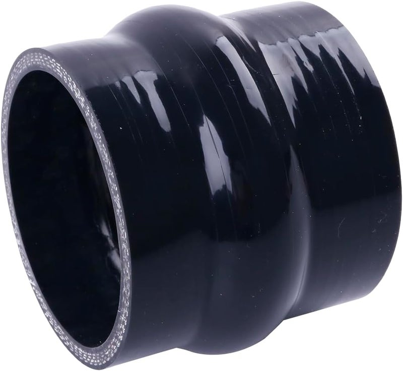 OHOB-COOL 4" (102mm) ID Hump Coupler Silicone Straight Reinforced Hose - 4-ply Turbo/Intercooler/Intake Piping - Image 2