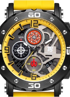 T5 T5 Men's Chronograph Silicone strap Watch  - Image 4