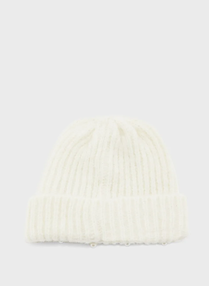 MINOTI Kids Knitted Beanie + Gloves Set