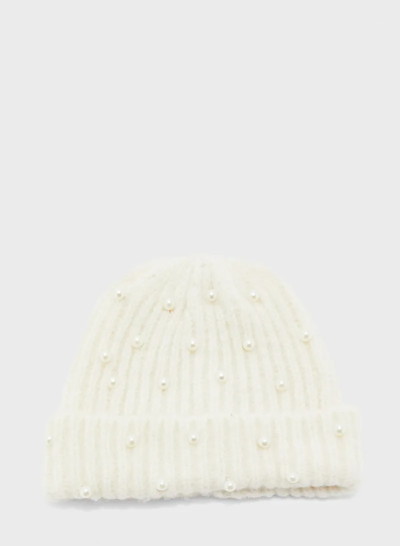 MINOTI Kids Knitted Beanie + Gloves Set