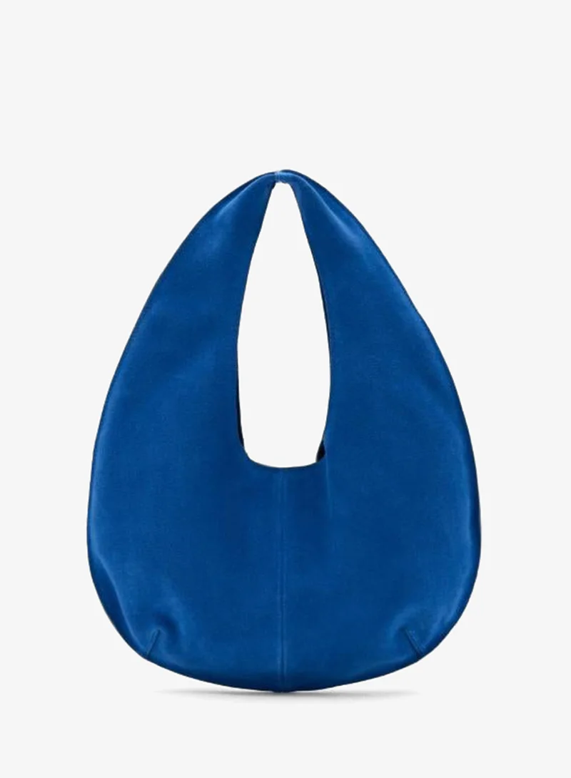 Mango Small Split Leather Bag