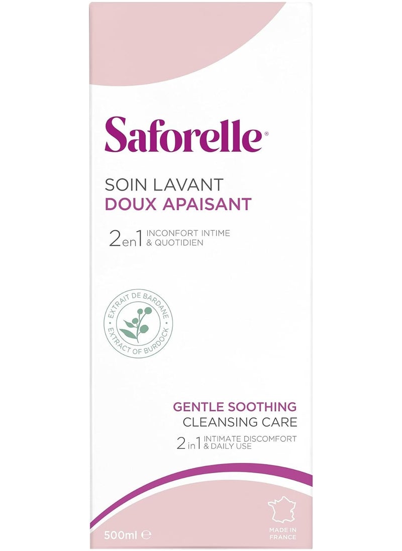 Saforelle Gentle Soothing Cleansing Care 500mL  - Image 2